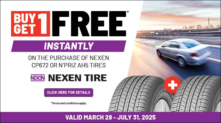 Buy 1 Get 1 on Nexen Tires