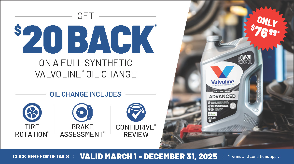 Valvoline Oil Perks